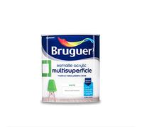 Bruguer Acrylic Multisuperficie Esmalte al agua Mate Blanco Permanente 750 ml