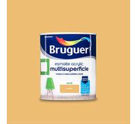 Bruguer Acrylic Multisuperficie Esmalte al agua Mate Mostaza 750 ml