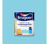 Bruguer Acrylic Multisuperficie Esmalte al agua Satinado Azul Caribe 750 ml