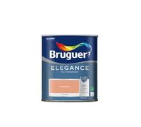 Bruguer ELEGANCE Pintura Monocapa ExtraMate, Paredes y Techos, Interior, Exterior protegido, Alta Durabilidad, UltraLavable, Resistente al Desgaste y Manchas Terracota Rústica 750 ml