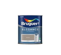 Bruguer ELEGANCE Pintura Monocapa ExtraMate, Paredes y Techos, Interior, Exterior protegido, Alta Durabilidad, UltraLavable, Resistente al Desgaste y Manchas Marrón Tierra 750 ml