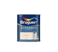 Bruguer ELEGANCE Pintura Monocapa ExtraMate, Paredes y Techos, Interior, Exterior protegido, Alta Durabilidad, UltraLavable, Resistente al Desgaste y Manchas Beige Vainilla 750 ml