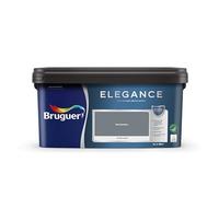 Bruguer Pintura ELEGANCE Monocapa ExtraMate, Interior/Exterior, UltraLavable Gris Sombra 4L