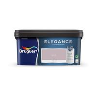 Bruguer ELEGANCE Pintura Monocapa ExtraMate, Paredes y Techos, Interior, Exterior protegido, Alta Durabilidad, UltraLavable, Resistente al Desgaste y Manchas Rosa Chic 4L