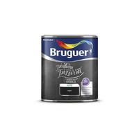 Bruguer Esmalte Pizarras Negro Mate Acrílico para Multisuperficie 750 ml Interior