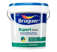 Bruguer Pintura plástica acrílica estirenada blanco mate 15 l