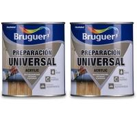 Bruguer Preparación Universal Acrylic Blanco 750 ml (Paquete de 2)