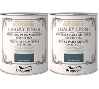 Bruguer Rust-Oleum Chalky Finish pintura para muebles Azul Profundo 125ml (Paquete de 2)