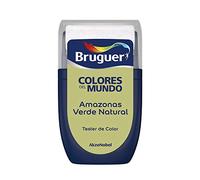 Bruguer Tester Colores del Mundo Pintura para paredes monocapa Amazonas Verde Natural