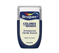 Bruguer Tester Colores del Mundo Pintura para paredes monocapa Amazonas Verde Suave