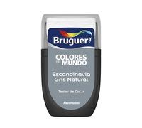 Bruguer Tester Colores del Mundo Pintura para paredes monocapa Escandinavia Gris Natural