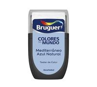 Bruguer Tester Colores del Mundo Pintura para paredes monocapa Mediterráneo Azul Natural