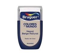 Bruguer Tester Colores del Mundo Pintura para paredes monocapa Nepal Beige Natural, 1 Unidad (Paquete de 1)