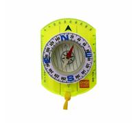Brújula escolar con placa verde transparente Digi Sport Instruments Blanc TU