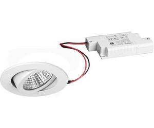 BRUM, foco empotrable LED, IP65, blanco, modelo DAMITA, 6W, 650lm, 3000K, 230V, regulable, código DA68, diámetro de encaje ET50mm