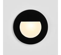 BRUMBERG Wall Kit68 foco plano redondo negro