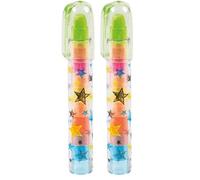Brunnen - 102988701 goma de borrar pin Fun Collection, 5 colores diferentes, 1 pieza (Paquete de 2)