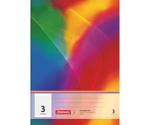 Brunnen 104490302 Cuaderno A4 (16 hojas, rayado, tipo 3, clase 3)