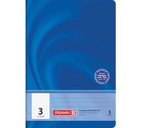 Brunnen 104550302 Vivendi - Cuaderno A5 (32 hojas, a rayas, línea 3, clase 3)