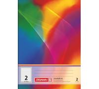 Brunnen 104598202 - Cuaderno A5, 16 hojas, a rayas (pauta 2, 2.º curso)