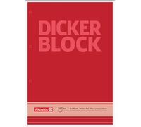 Brunnen 1052787 - Bloc de notas (A4, a rayas, 100 hojas, 60 g/m², 4 agujeros)