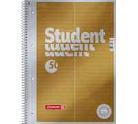 Brunnen 1067174 Bloc de notas Student Premium Duo, portada de calidad con efecto