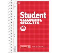 Brunnen 1067802 Collegeblock - Cuaderno (ECF 70 g/m², A5, cuadriculado, 160 hojas)