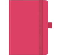 BRUNNEN Agenda de bolsillo Kompagnon modelo 732 66 (2025), 2 páginas = 1 semana, A6, 192 páginas, tapa de poliuretano, flexible, color rosa