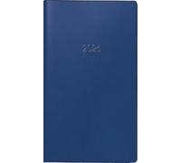 BRUNNEN Agenda de bolsillo, modelo 753 2026, A6, plástico, azul oscuro