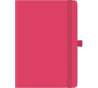 BRUNNEN Agenda Kompagnon modelo 791 66 (2025), 2 páginas = 1 semana, A5, 144 páginas, tapa de poliuretano, flexible, color rosa