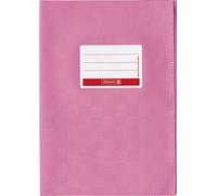 Brunnen Baier & Schneider - Sobrecubierta para libros y cuadernos tamaño A4, 21,5 x 30,7 cm, color rosa
