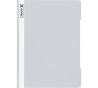 Brunnen Carpeta archivadora/carpeta de plástico A4, película de PVC, color gris