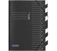 BRUNNEN Carpeta FACTplus negro