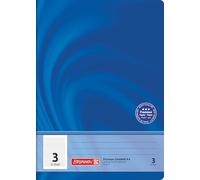 BRUNNEN Cuaderno escolar Premium Vivendi | A4, línea 3, 32 hojas, color azul