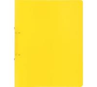 Brunnen Fact - Carpeta de anillas, 2 anillas de 25 mm de diámetro, tamaño DIN A4, 250 x 315 mm, color amarillo