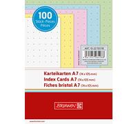 BRUNNEN Tarjetas A7 dotted