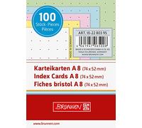 BRUNNEN Tarjetas A8 dotted