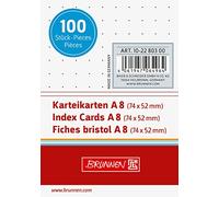 BRUNNEN Tarjetas A8 dotted