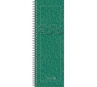 BRUNNEN Vormerkbuch Mod. 782 2026 | 108 × 297 mm, cartón, verde