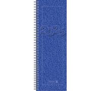 BRUNNEN Vormerkbuch Mod. 783 2026 | 108 × 297 mm, cartón, azul