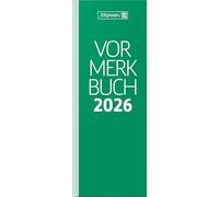 BRUNNEN Vormerkbuch Mod. 785 2026 | 108 × 297 mm, papel, verde