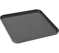 BRUNNER 0708027N Devil Plancha Flat, placa de parrilla para estufas de gas Devil con cartucho, superficie lisa antiadherente, 25,5 x 24,4 x 2,2 cm y peso 620 g