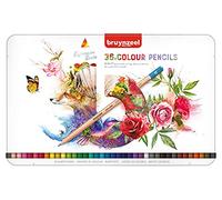 Bruynzeel Set Expression de 36 lápices de color en lata – dibujo y Bullet Journaling