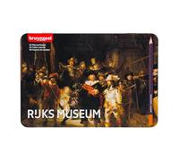 Bruynzeel & Rijksmuseum – Juego de 50 lápices de colores profesionales en lata – Rembrandt van Rijn