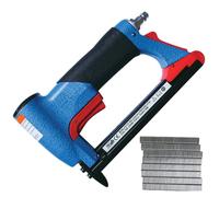 Bsbkoj - Clavadora neumática para clavos dentados - Herramienta de montaje resistente de 4 a 8 bar, capacidad de 3600 clavos, extractor de neumáticos, colocación de marcos, zócalos, muebles, tapicería