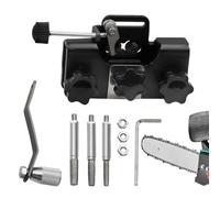 Bsbkoj Herramienta afiladora de cadena de motosierra,Afilado rápido de precisión de manivela,Kit de plantilla de relleno ligero para motosierra - Para silvicultura Carpintería