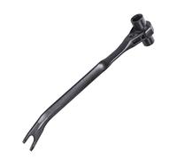 Bsbkoj - Llave de trinquete, herramienta multifunción para reparación de tuberías, extractor de clavos, para mecánicos, fontaneros, reparadores de bicicletas, motocicletas, propietarios de casa, coche