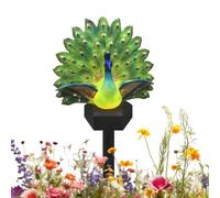 Bsbkoj Solar Vogel-Deko Solar Dekostecker Wasserdicht