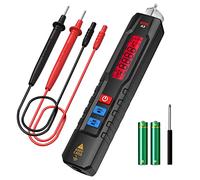BSIDE Detector de Voltaje Sin Contacto AC DC Buscapolos Multímetro Automático NCV 6V-1000V con Sensibilidad Ajustable Comprobador de Tensión y Continuidad Sonoro Resistencia Capacitancia Diodo