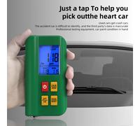 BSIDE-Medidor de espesor de revestimiento recargable para coche, herramienta de prueba de espesor de película de pintura, 0,1 micras/0-1500μm Fe/NFe MAX/MIN, medición cero T2-LCD Display